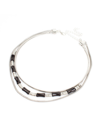Collar de Cadenas Bamboo Beads