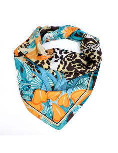 Pañuelo Jaguar in Paradise Night