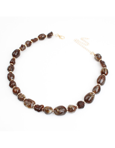 Collar Flexible Marbled Stones