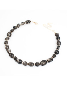 Collar Flexible Marbled Stones