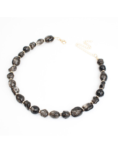 Collar Flexible Marbled Stones