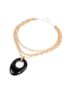 Collar Triple Cadenas | Infinita Moda