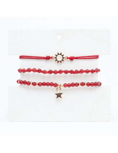 Set de Pulseras Sun and Colors