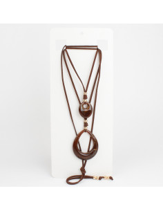 Collar Corbatero de Gamuzas