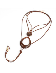 Collar Corbatero de Gamuzas