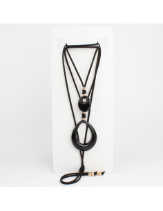 Collar Corbatero de Gamuzas