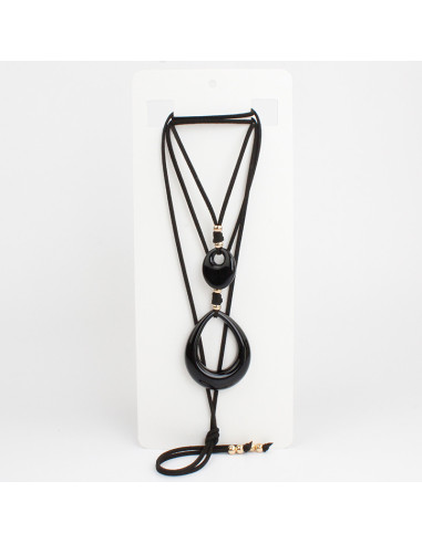 Collar Corbatero de Gamuzas