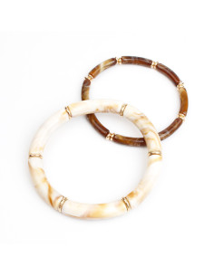 Set de Pulseras Marbled Duo