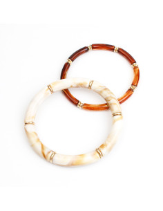 Set de Pulseras Marbled Duo