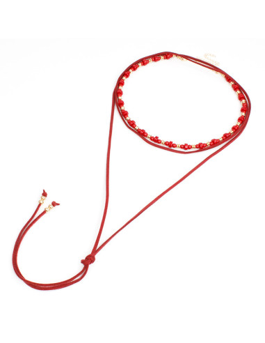 Set de Collares Gamuza y Lenga