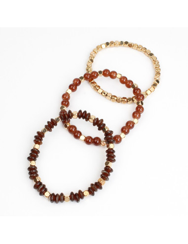 Set de pulseras Trio