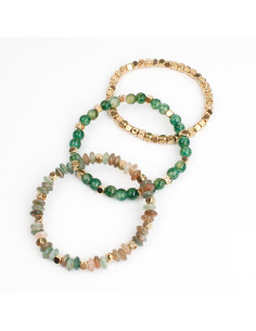 Set de pulseras Trio
