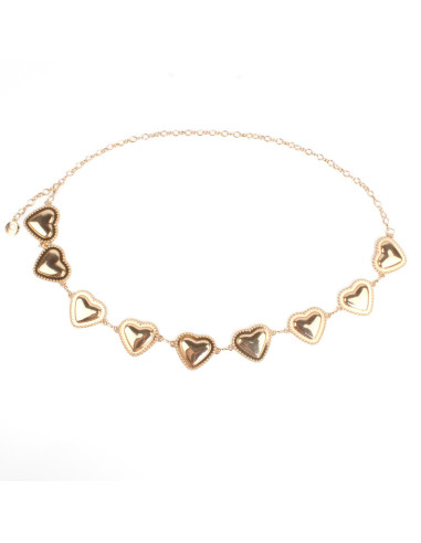 Cinturón de Cadena Dorado