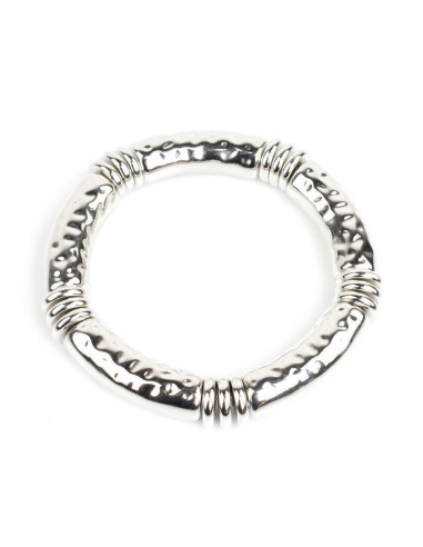 Pulsera Textured Silver