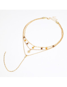 Collar de Cadenas y Dijes