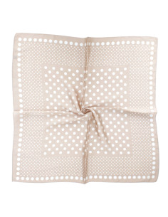 Pañuelo Full Dots Sand (70x70)