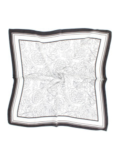 Pañuelo Drawed Flowers (70x70)