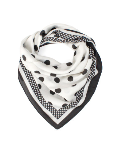 Pañuelo White Dots (70x70)