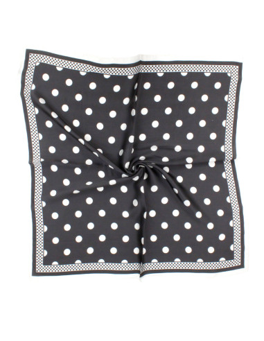 Pañuelo Black Dots (70x70)