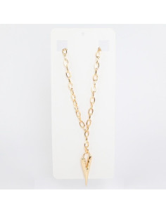 Collar Corbatero de Cadena y Dije