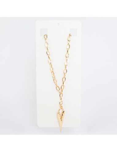 Collar Corbatero de Cadena y Dije