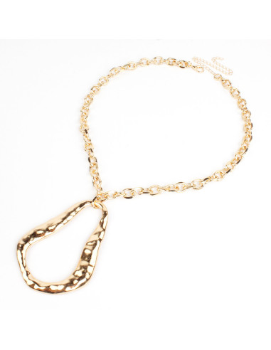 Collar de Cadena y Dije Orgánico