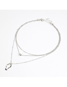 Collar de Cadena y Dije Orgánico