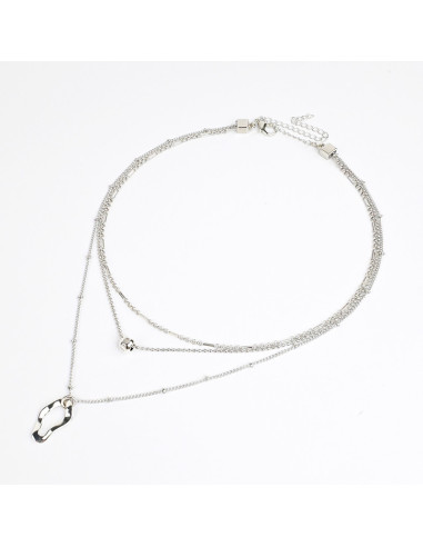 Collar de Cadena y Dije Orgánico