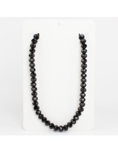 Collar Enhebrado y Rocas de Cristal XL