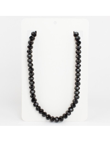 Collar Enhebrado y Rocas de Cristal XL