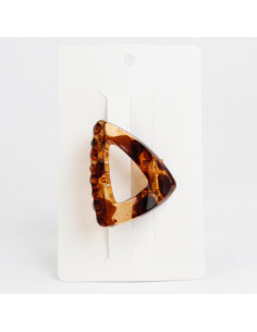 Broche Triangle Print