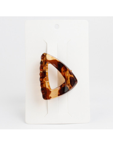 Broche Triangle Print