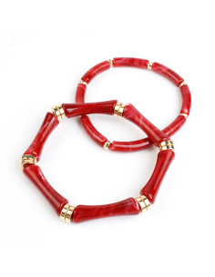 Set X2 Pulseras Caramel & Black