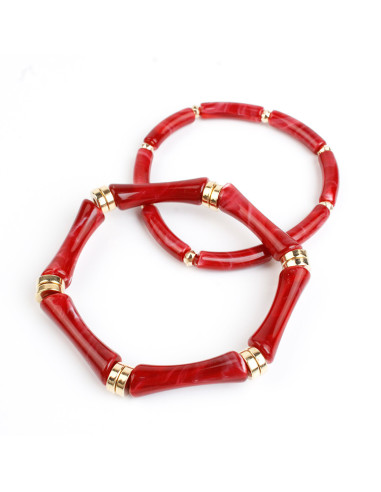 Set X2 Pulseras Caramel & Black