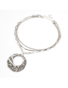 Collar de Cadena y Dije Orgánico