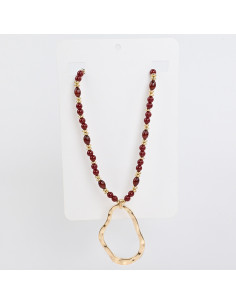 Collar de Tanza Enhebrada