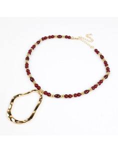 Collar de Tanza Enhebrada