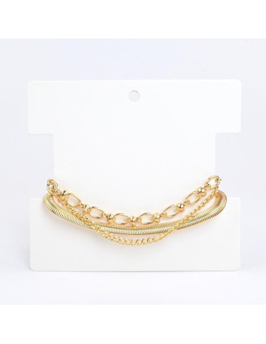 Pulsera de Cadenas Triple