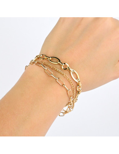 Set de Pulseras de Cadenas