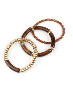 Set de Pulseras x3  Elástica