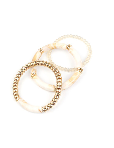 Set de Pulseras x3  Elástica