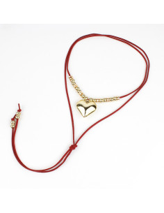 Collar de Gamuza y Dije de CCB