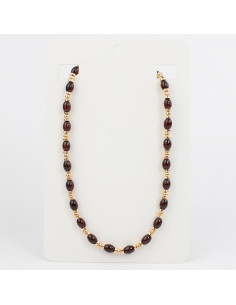 Collar De Cuentas Oval