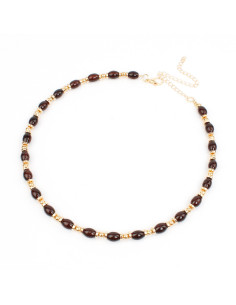 Collar De Cuentas Oval