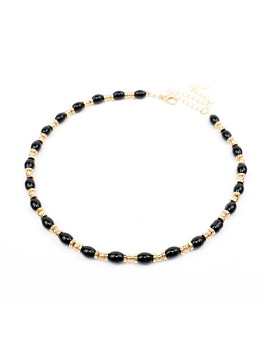 Collar De Cuentas Oval