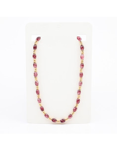 Collar De Cuentas Oval