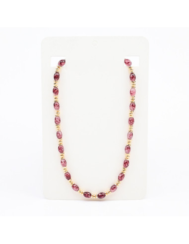 Collar De Cuentas Oval