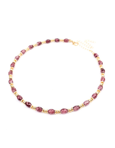Collar De Cuentas Oval