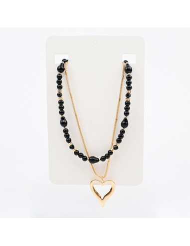 Collar Combinado Lenga y Cadena