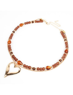 Collar Combinado Lenga y Cadena